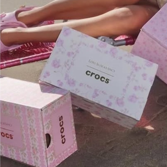 LoveShackFancy x crocs ballet flats / sandles / shoes women’s size 6 - Picture 6 of 7